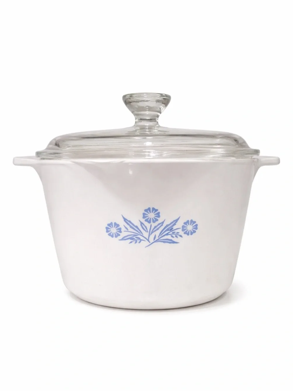 Vintage Corning Ware P-55-B Blue Cornflower Dish